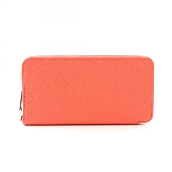 HERMES Pink Leather Wallet - Picture 1 of 8
